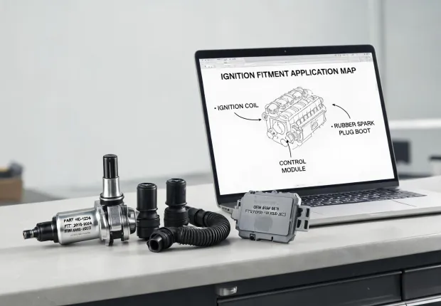 NGK application map for workshops catalogs and fleets